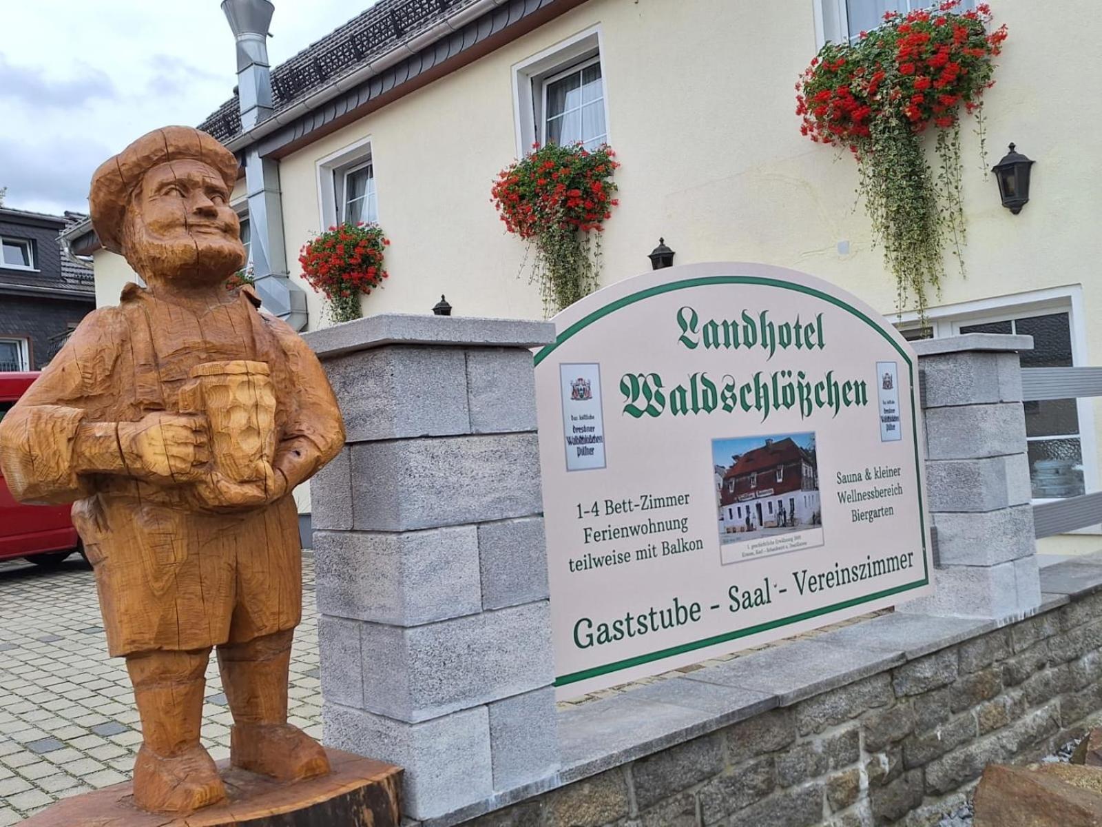 Landhotel Waldschloesschen Mit Gaststube Sohland an der Spree Экстерьер фото